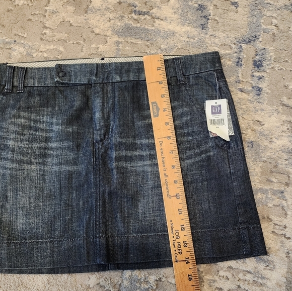 NWT Gap Denim Mini Skirt Women's Size 10 - Picture 9 of 14